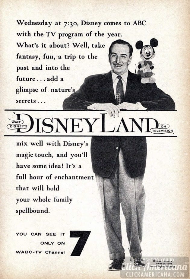 Walt Disney TV Guide Ad