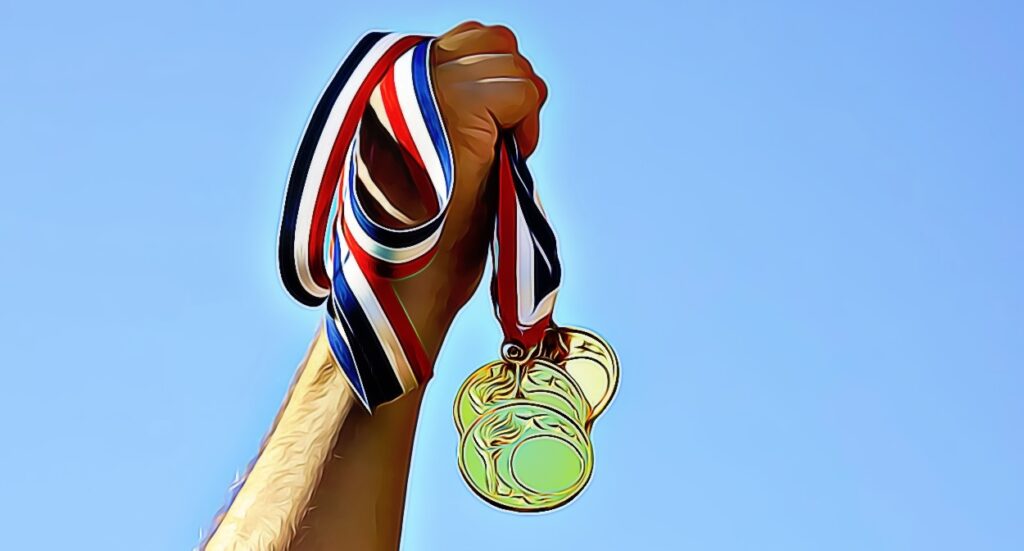 Image of gold medals