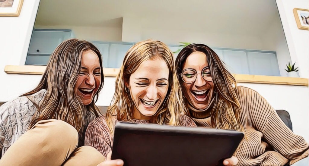 laugh